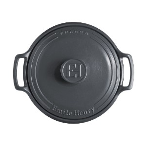 Oala Cocotte ceramica, 31cm/5,5L, "Sublime", Slate - Emile Henry