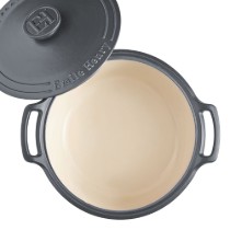 Oala Cocotte ceramica, 33cm/6,5L, "Sublime", Slate - Emile Henry