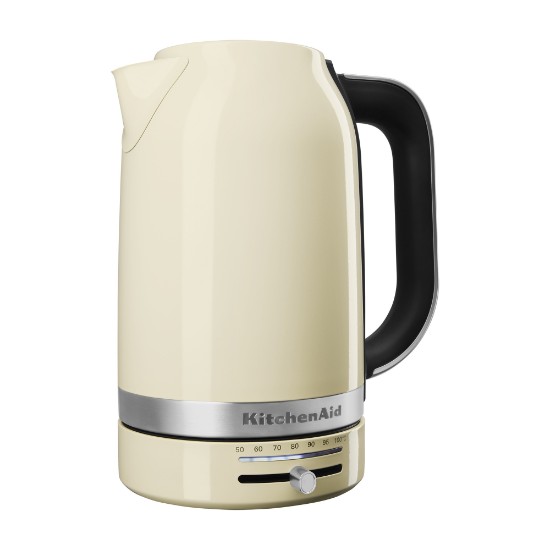 Fierbator electric cu temperatura variabila, 1,7 L, Almond Cream - KitchenAid