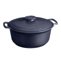 Oala Cocotte ceramica, 33cm/6,5L, "Sublime", Indigo - Emile Henry