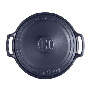 Oala Cocotte ceramica, 33cm/6,5L, "Sublime", Indigo - Emile Henry