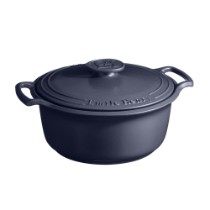 Oala Cocotte ceramica, 31cm/5,5L, "Sublime", Indigo - Emile Henry