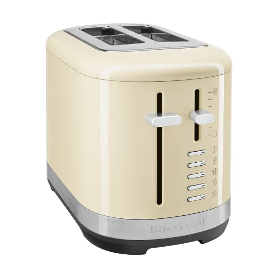 Prajitor de paine 2 sloturi 980W, Almond Cream - KitchenAid