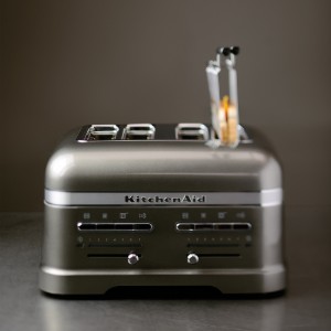 Prajitor de paine 4 sloturi 2500W, Medallion Silver - KitchenAid