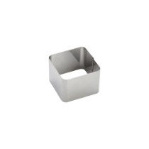 Forma patrata pentru decorare, inox, 5,6 x 5,6 cm - de Buyer