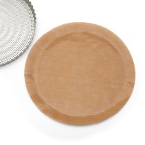 Forma tarta perforata cu hartie copt inclusa, inox, 28 cm - de Buyer