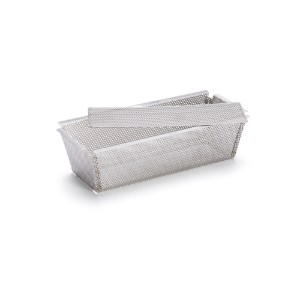 Tava perforata pentru cuptor, inox, 26 x 10,3 cm - de Buyer