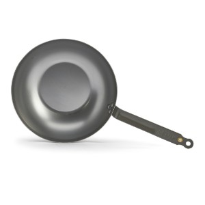Wok rotund, otel, 28 cm, "Mineral B" - de Buyer