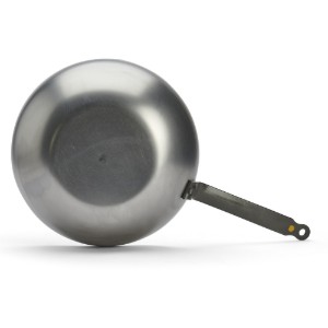 Wok rotund, otel, 28 cm, "Mineral B" - de Buyer