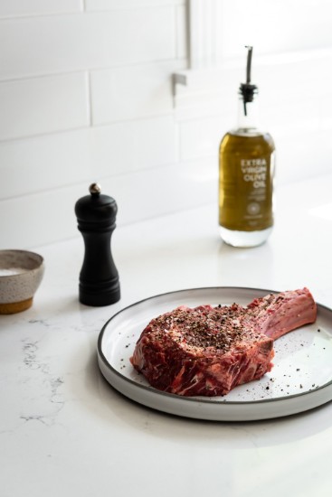Rasnita pentru piper, lemn, 14 cm, "Java Steak", Matte Black - de Buyer