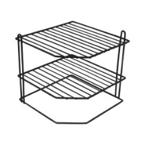 Organizator de colt pentru bucatarie, metal, 22 x 22 x 22 cm - Confortime
