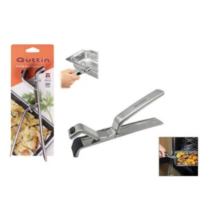 Cleste pentru cuptor, inox, 19 cm - Quttin