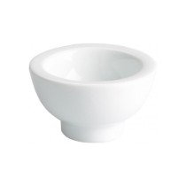 Bol cu picior, portelan, 7,5cm/50ml, "Ventana" - Viejo Valle
