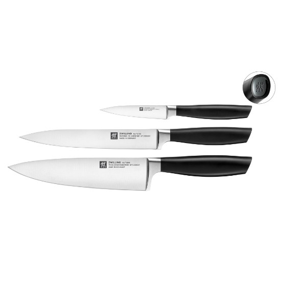 Set cutite de bucatarie, 3 piese, "All Star", Black - Zwilling