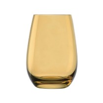 Set 6 pahare apa, sticla, 465ml, "Elements", Chihlimbar - Stolzle