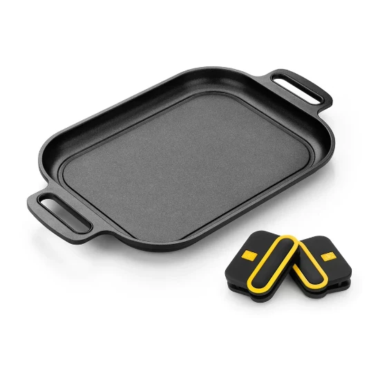 Tava  grill, aluminiu, 32  x 24 cm, "Daily Pro" - Bra