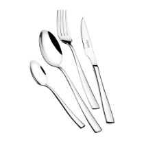 Set tacamuri 24 piese, inox, "Siena" - Monix