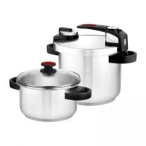 Set oale sub presiune, inox, 4 L +7 L, "Tekna" - BRA