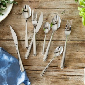 Set tacamuri 24 piese, inox, "Pisa" - Monix