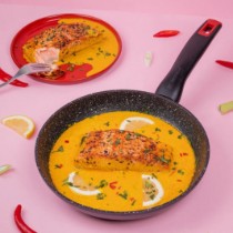 Tigaie aluminiu, 18 cm, "Titan Rock" - Monix