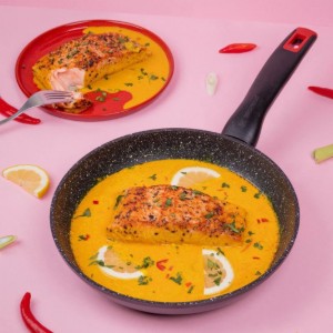 Tigaie aluminiu, 18 cm, "Titan Rock" - Monix