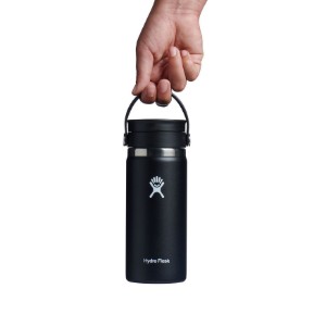 Termos, inox, 470ml, "Wide Sip", Black - Hydro Flask