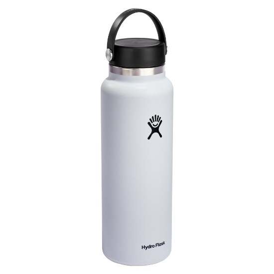 Sticla termos, inox, 1,18L, "Wide Mouth", White - Hydro Flask