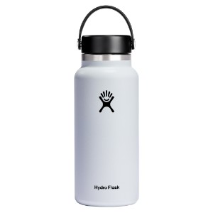 Sticla termos, inox, 950ml, "Wide Mouth", White - Hydro Flask