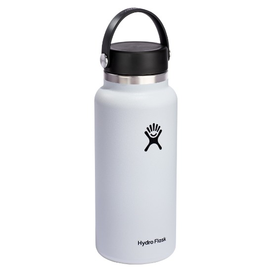 Sticla termos, inox, 950ml, "Wide Mouth", White - Hydro Flask