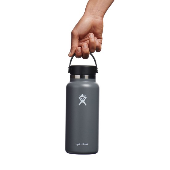 Sticla termos, inox, 950ml, "Wide Mouth", Stone - Hydro Flask