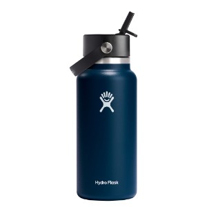 Sticla termos, inox, 950ml, "Wide Straw", Indigo - Hydro Flask