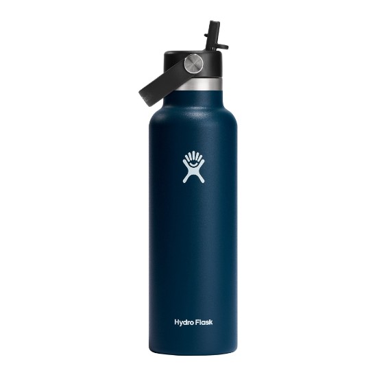 Sticla termos, inox, 620ml, "Standard Straw", Indigo - Hydro Flask