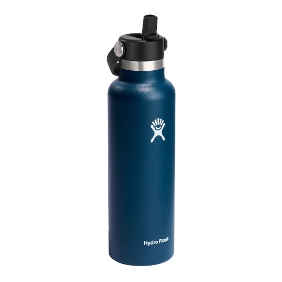 Sticla termos, inox, 620ml, "Standard Straw", Indigo - Hydro Flask