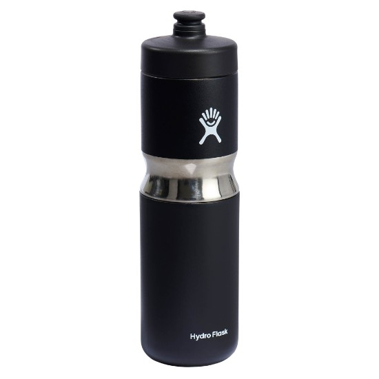 Sticla termos sport, inox, 590ml, "Wide Mouth", Black - Hydro Flask