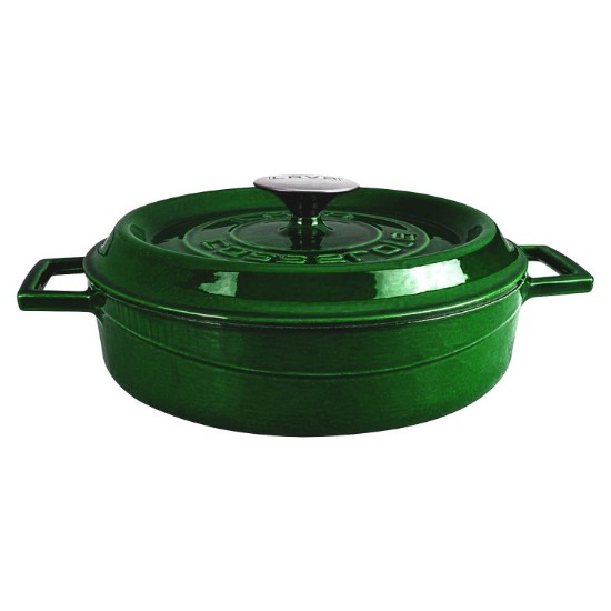 Cratita fonta, 28cm/3,5L, "Premium Majolica", Verde - LAVA