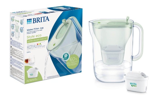Cana filtranta BRITA Style Eco 2,4 L Maxtra PRO (Powder Green)