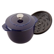 Oala Cocotte orez, fonta, 20cm/3L, Dark Blue - Staub