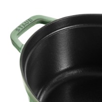 Oala Cocotte ovala, fonta, 29cm/4,2L, Sage - Staub