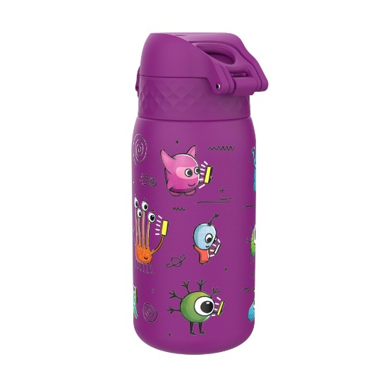 Sticla apa pentru copii, inox, 400ml, Aliens - Ion8