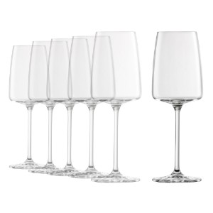 Set 6 pahare vin, sticla cristalina, 363ml, "Sensa" - Schott Zwiesel