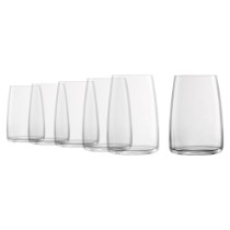 Set 6 pahare apa, sticla cristalina, 500ml, "Sensa" - Schott Zwiesel