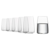 Set 6 pahare apa, sticla cristalina, 500ml, "Sensa" - Schott Zwiesel