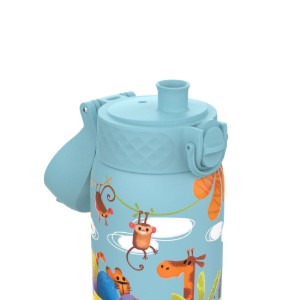 Sticla apa pentru copii, inox, 400ml, Safari - Ion8