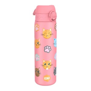 Sticla apa pentru copii Slim, inox, 600ml, Cats - Ion8