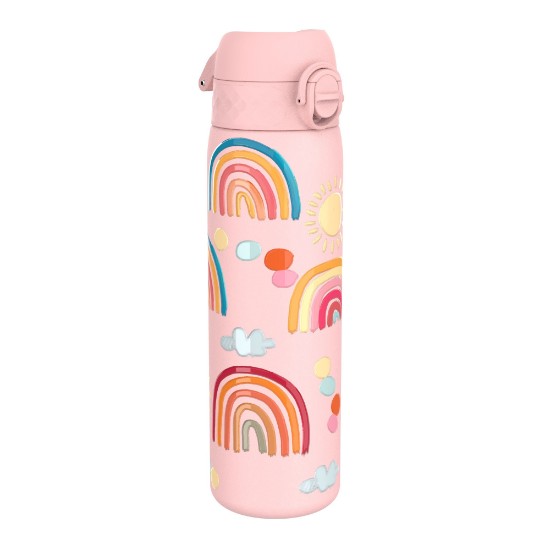 Sticla apa pentru copii Slim, inox, 600ml, Rainbows - Ion8