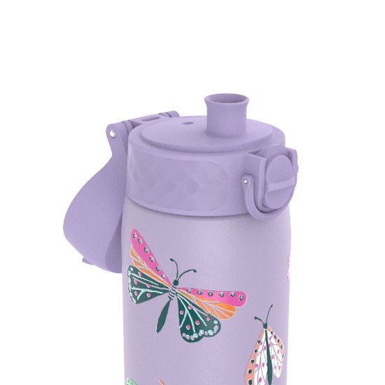 Sticla apa Slim, inox, 500ml, Butterflies - Ion8