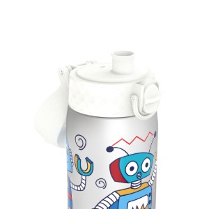Sticla apa pentru copii Slim, recyclon, 500ml, Robots - Ion8