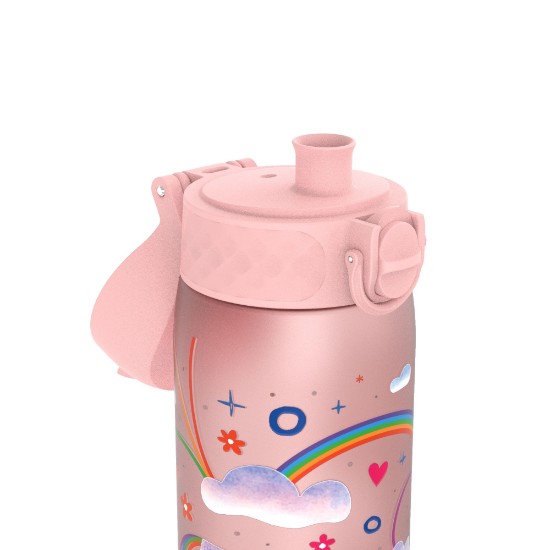 Sticla apa pentru copii Slim, recyclon, 500ml, Unicorn Rainbows - Ion8