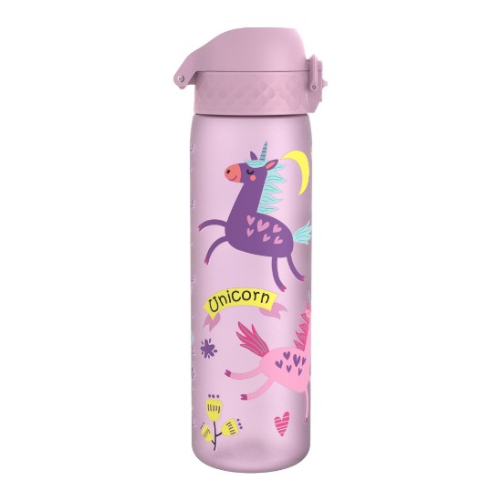 Sticla apa pentru copii Slim, recyclon, 500ml, Unicorns - Ion8