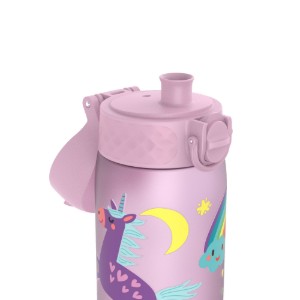 Sticla apa pentru copii Slim, recyclon, 500ml, Unicorns - Ion8